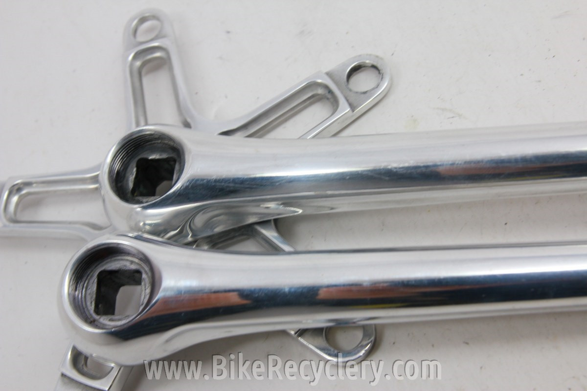Topline Road Crank Arms: 172.5mm, 130 BCD, Highly Polished EXC+ 