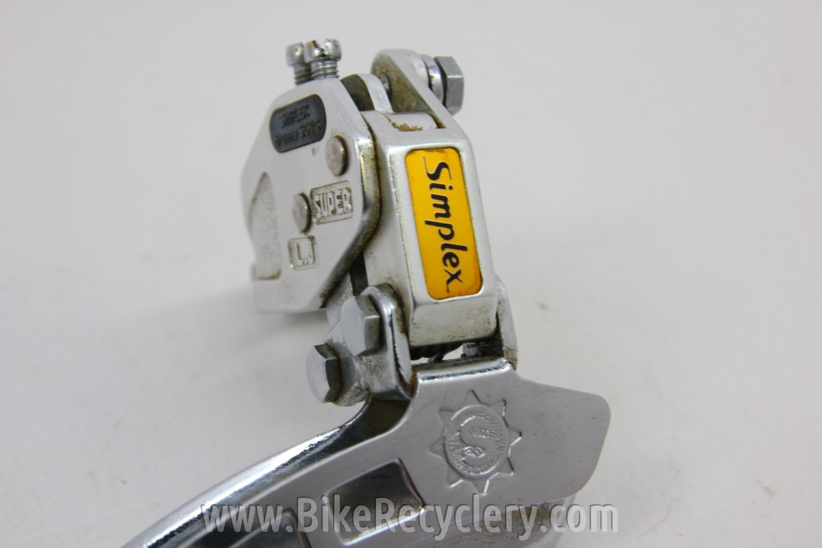 Simplex Super LJ A500 Front Derailleur GOLD SLJ: MINT - Bike Recyclery