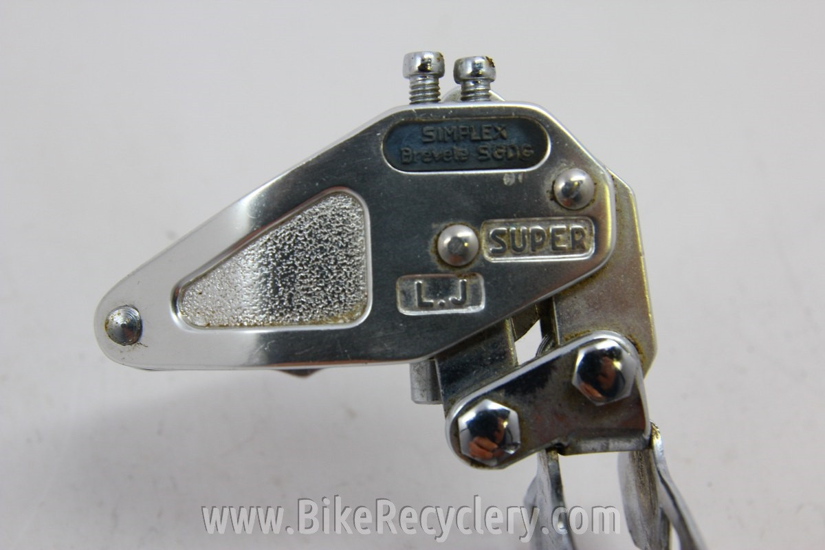 Simplex Super LJ A500 Front Derailleur GOLD SLJ: MINT - Bike Recyclery