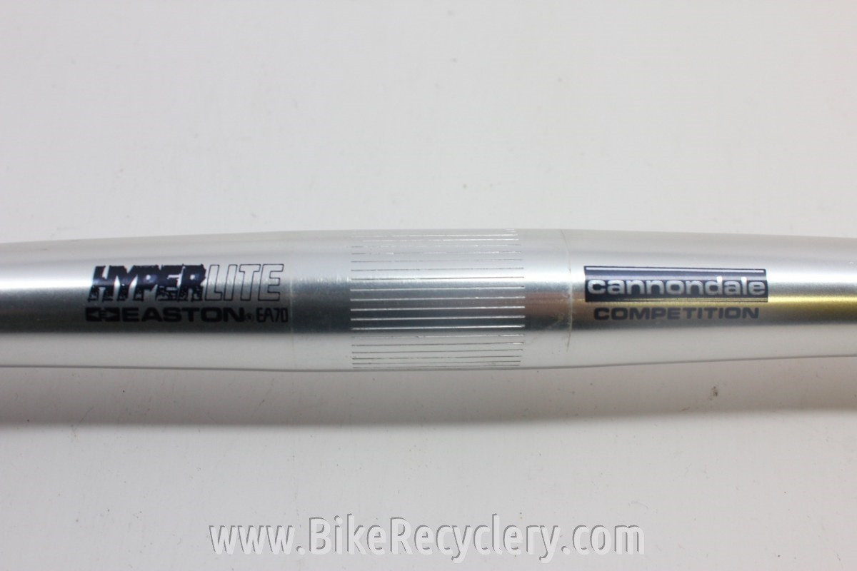 Easton Hyperlite EA70 Cannondale Handlebar: Silver, MINT - Bike