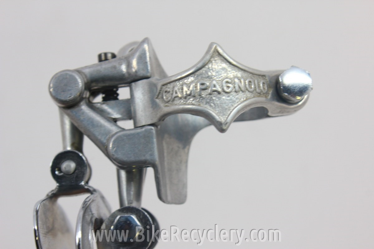 Dérailleur Avant Campagnolo Nuovo Record Vintage – Pince, 6 Vitesses, Occasion, Fabrication Italie