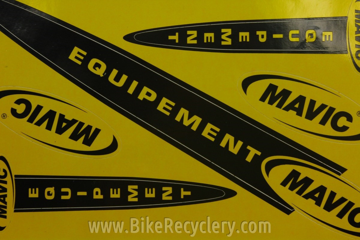 Mavic Chainstay and Rim Decals / Stickers: Pack of 6 FREE SHIPPING ...