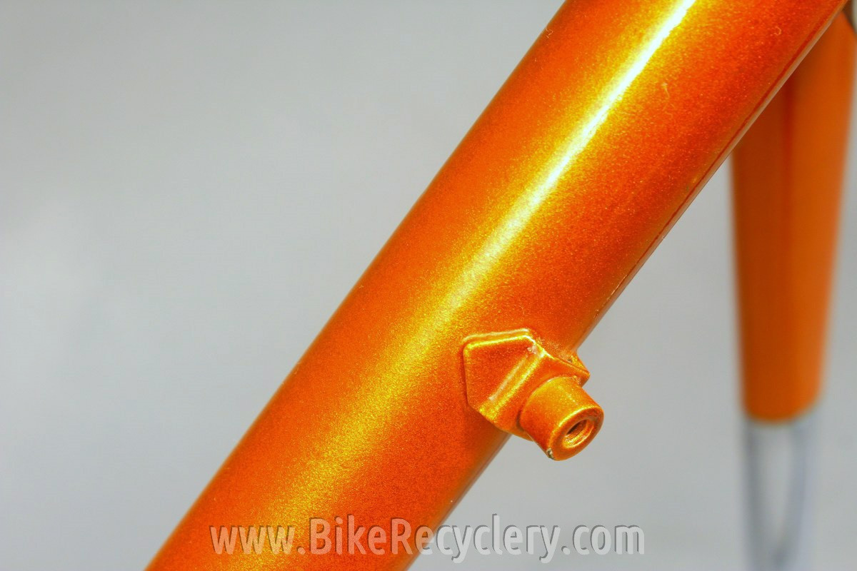 Saxon Twin Tube Bicycle Frame & Fork: English, 1930's 1940's Restored 54cm