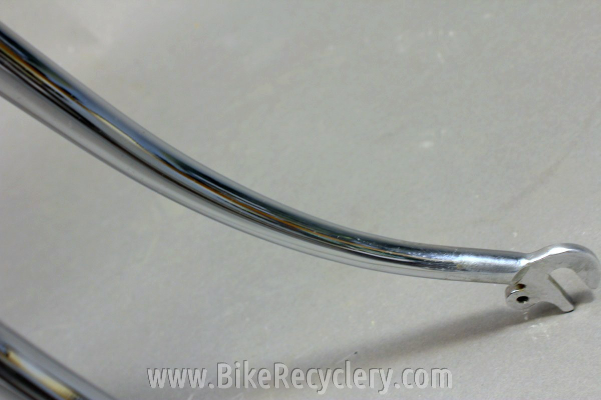 Saxon Twin Tube Bicycle Frame & Fork: English, 1930's 1940's Restored 54cm