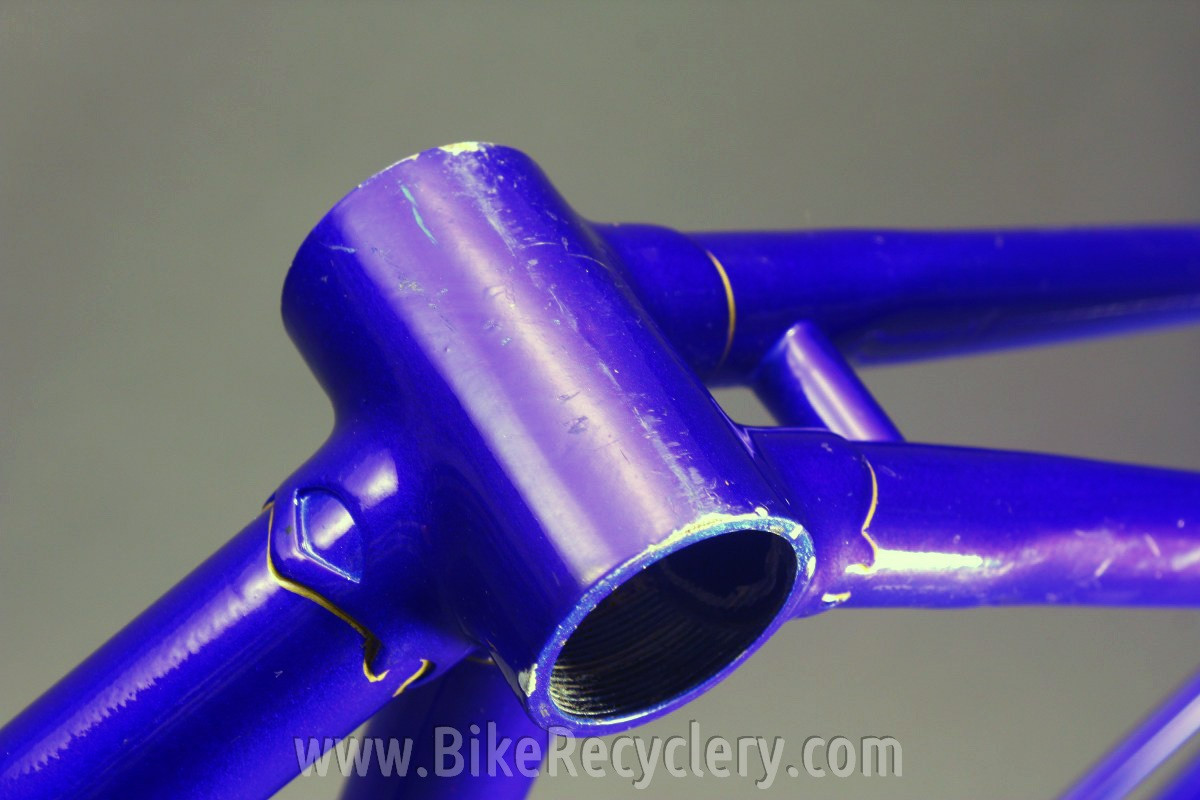 Baines Whirlwind Flying Gate International TT Frame / Fork: English 1930's 1940's Blue, 56cm