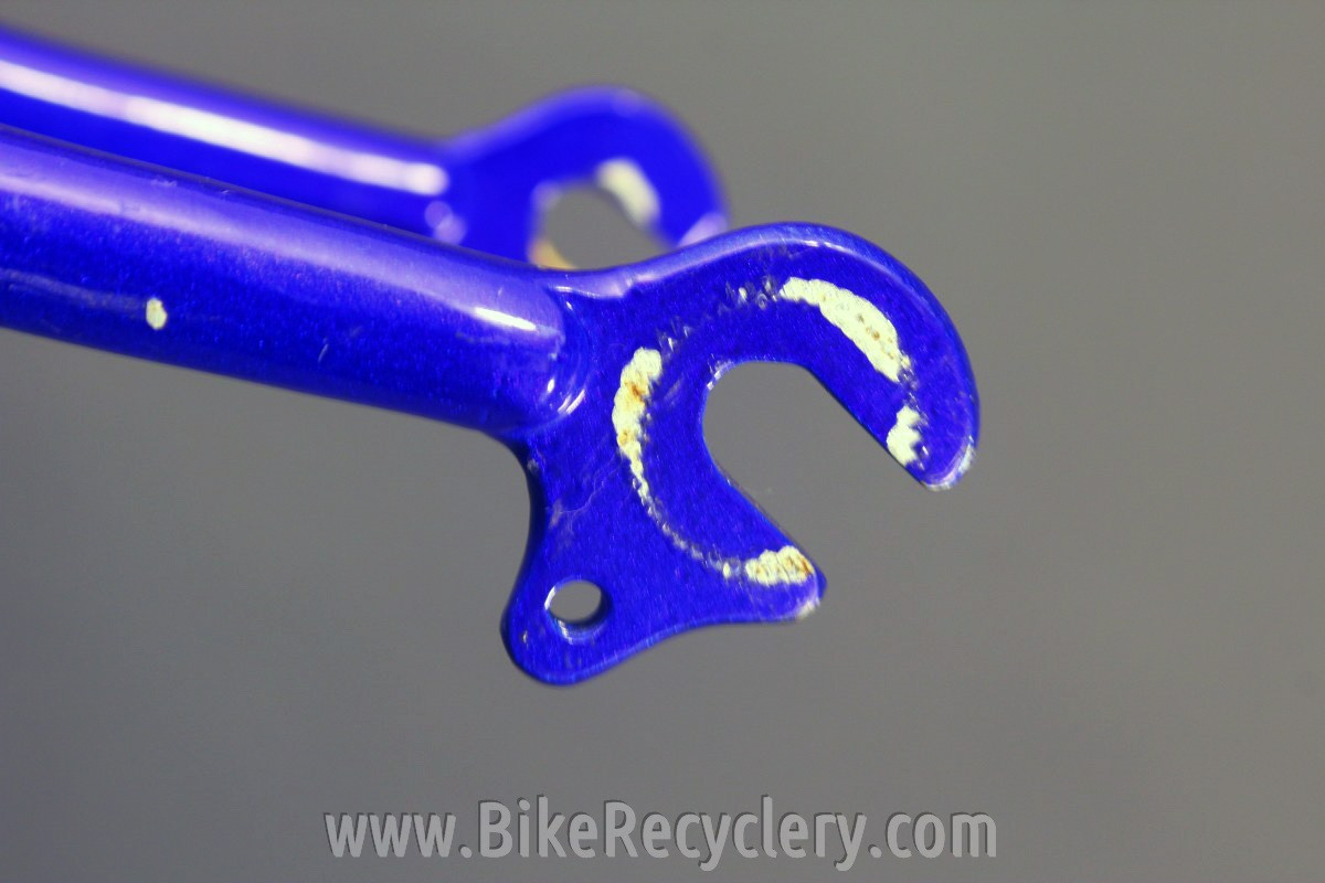 Baines Whirlwind Flying Gate International TT Frame / Fork: English 1930's 1940's Blue, 56cm