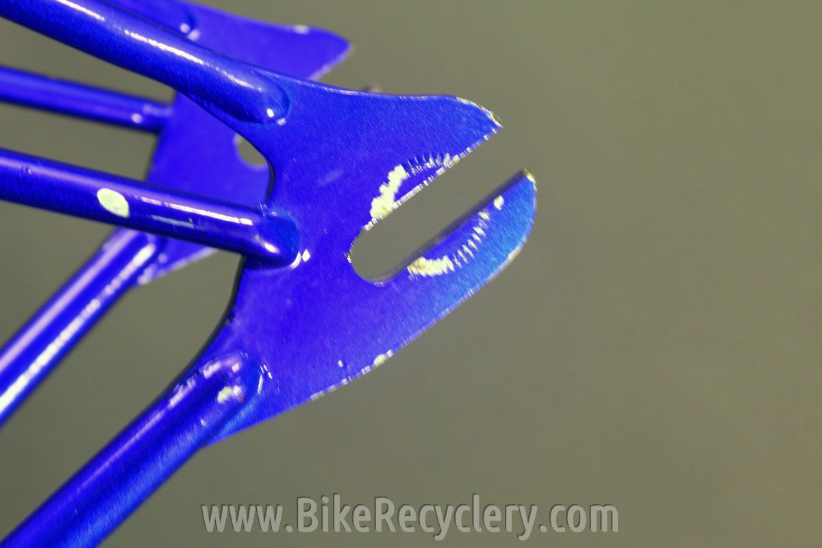 Baines Whirlwind Flying Gate International TT Frame / Fork: English 1930's 1940's Blue, 56cm