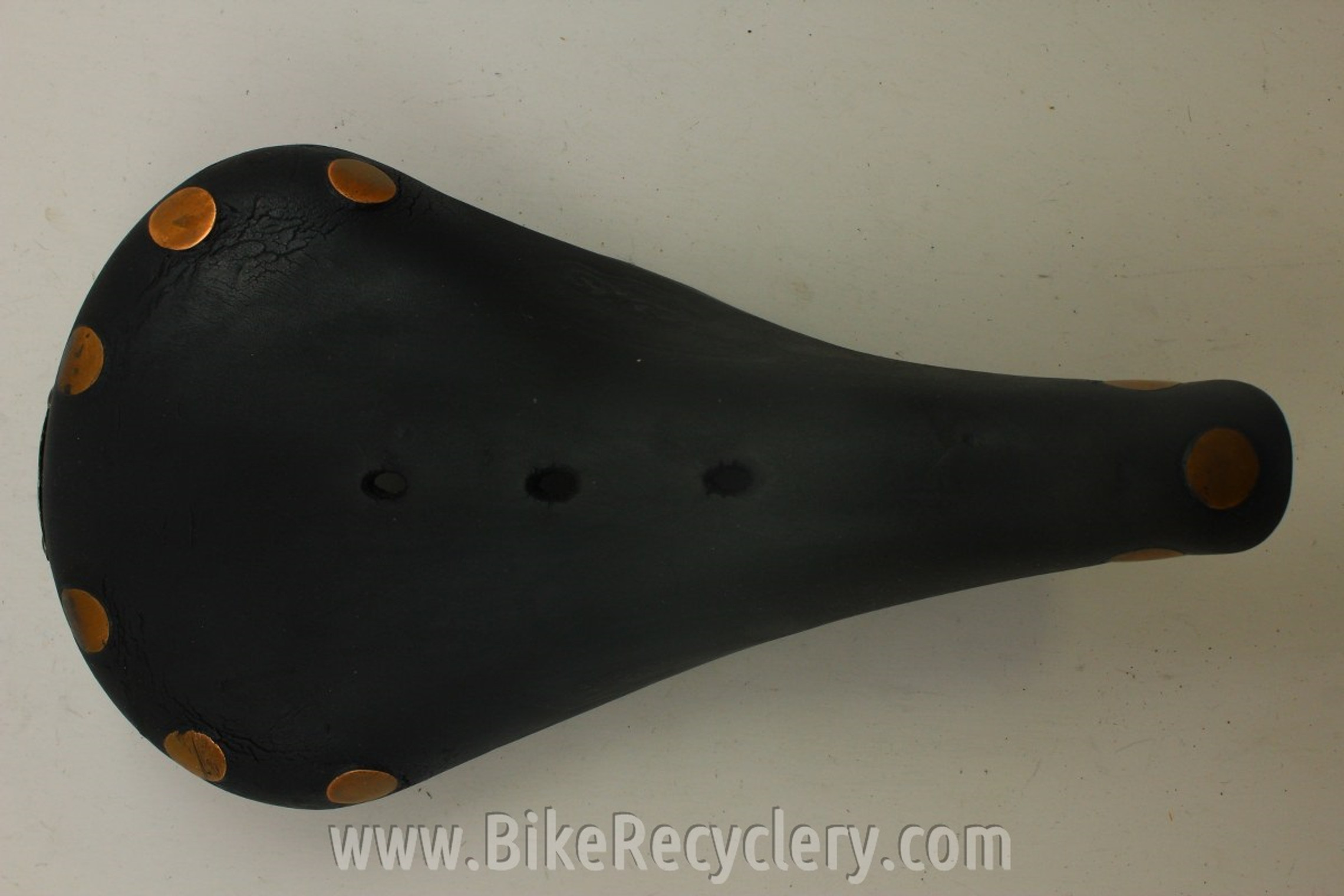 1979 Brooks Professional Select Leather Saddle: Black, Large