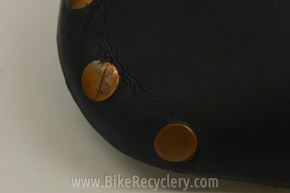 NOS Black Brooks Professional Team Special Saddle, Lüders Berlin 1966