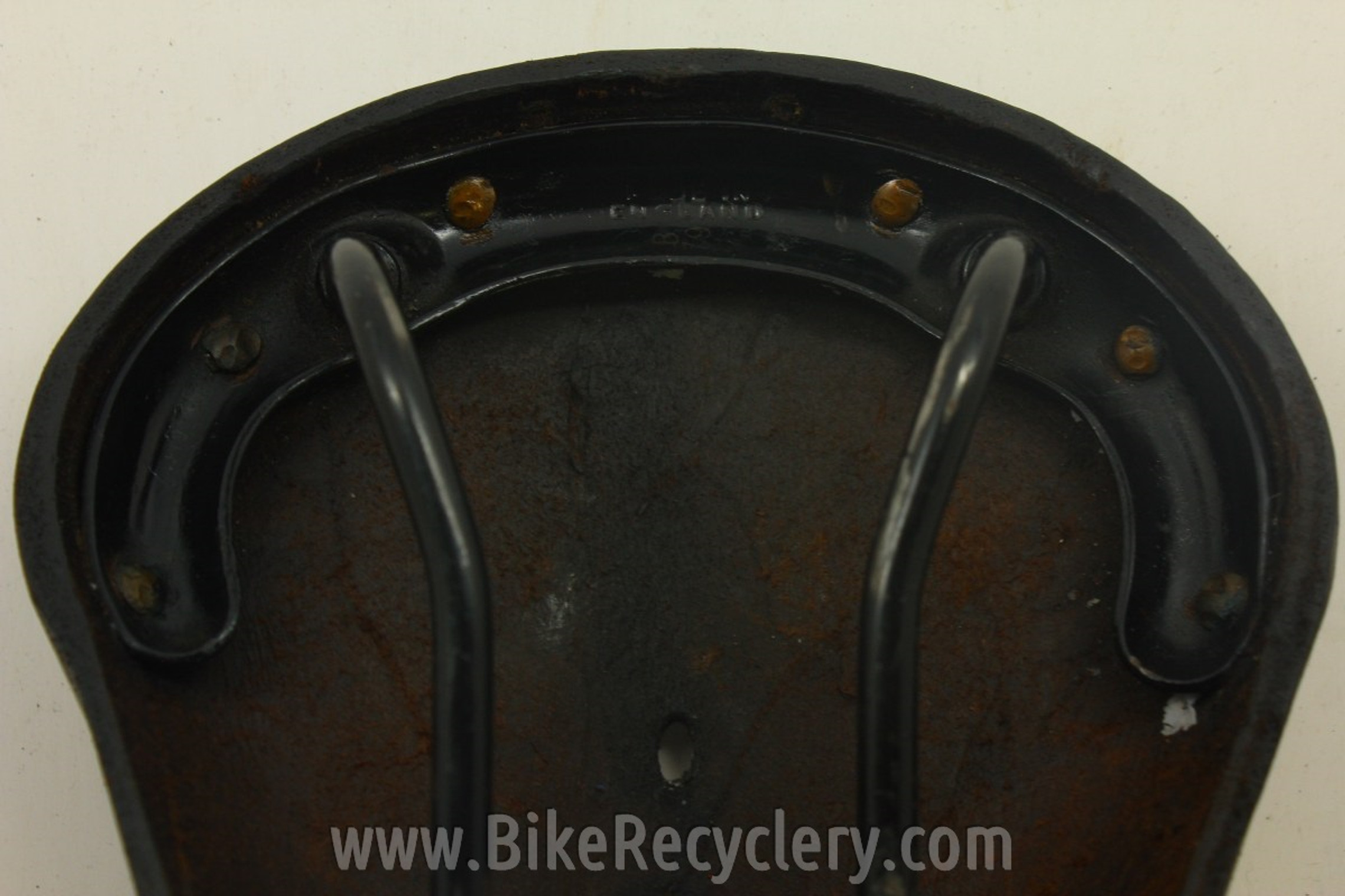 1979 Brooks Professional Select Leather Saddle: Black, Large