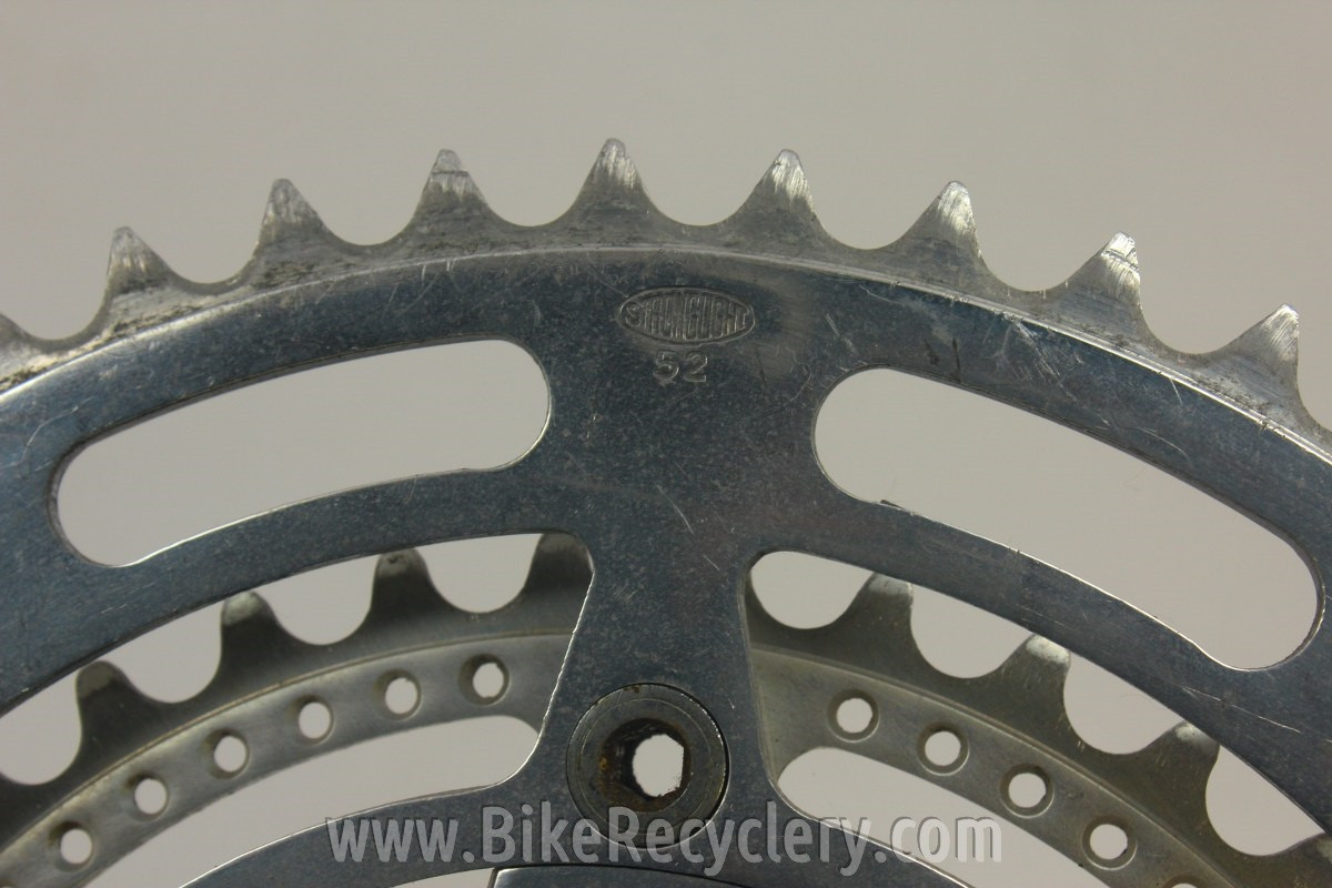 STRONGLIGHT 93 Pédalier Crankset 52/40 Vélo Vintage Route Road Bicycle