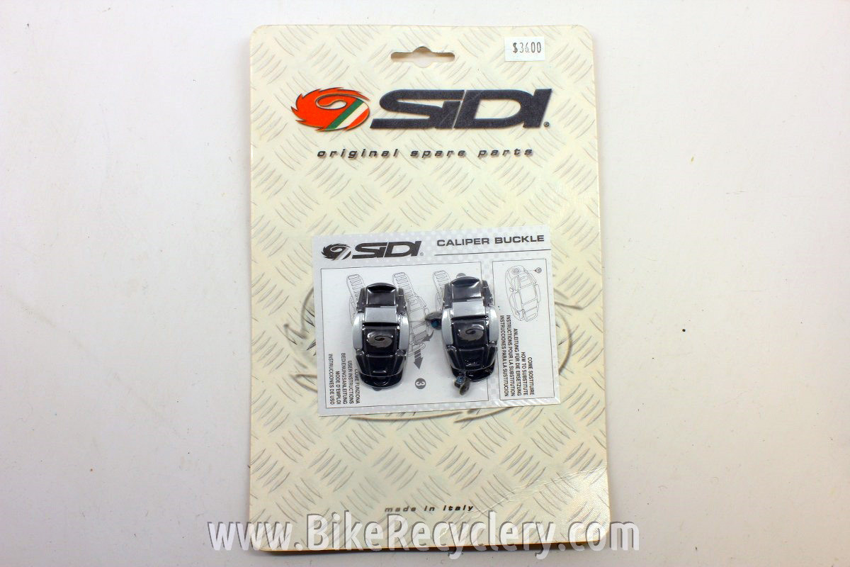 NEW Sidi Caliper Buckles, Black/Grey Bike Recyclery