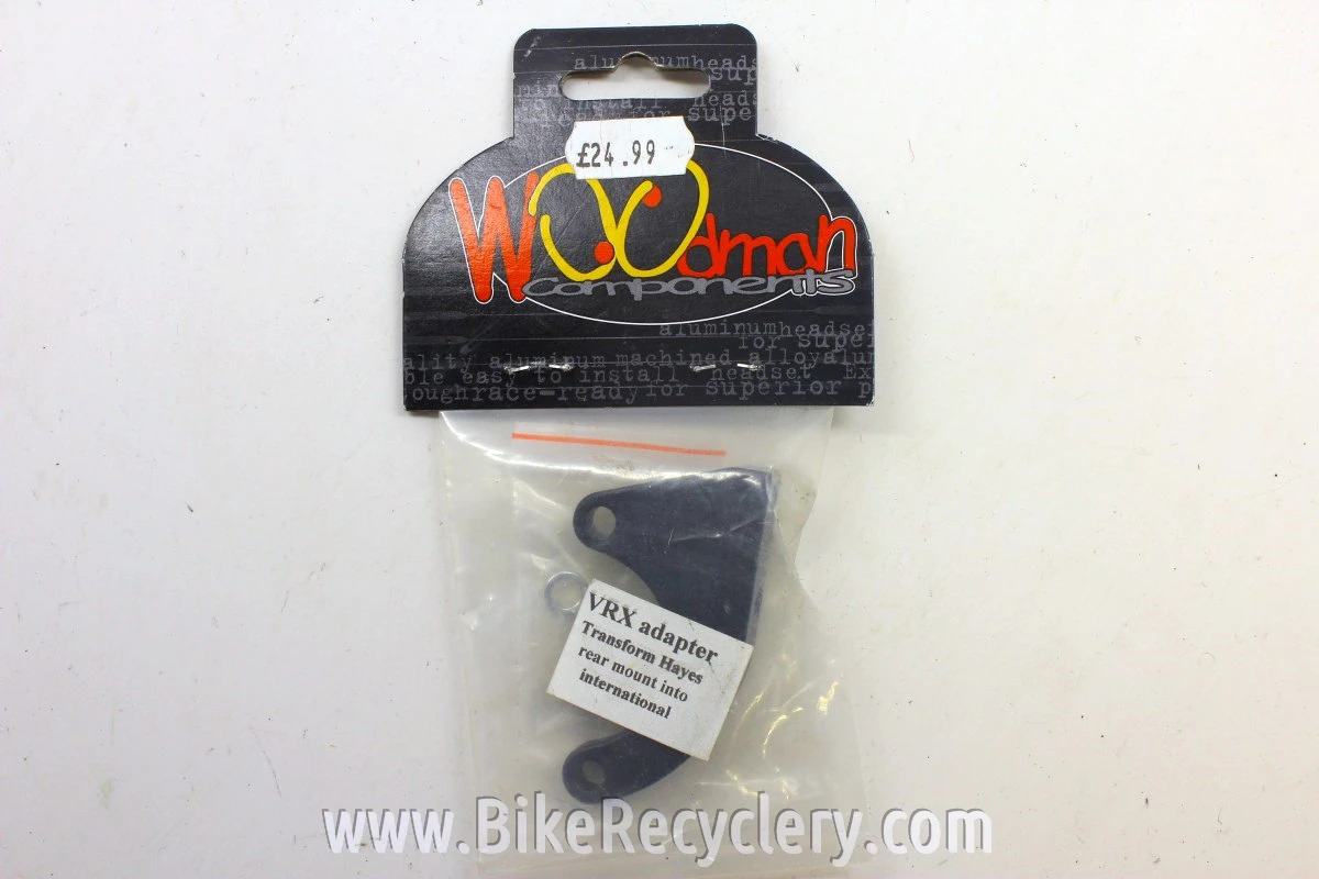 Woodman VRX Adapter: Vintage Hayes 22mm Disc Brake to IS - RARE! - Bike ...