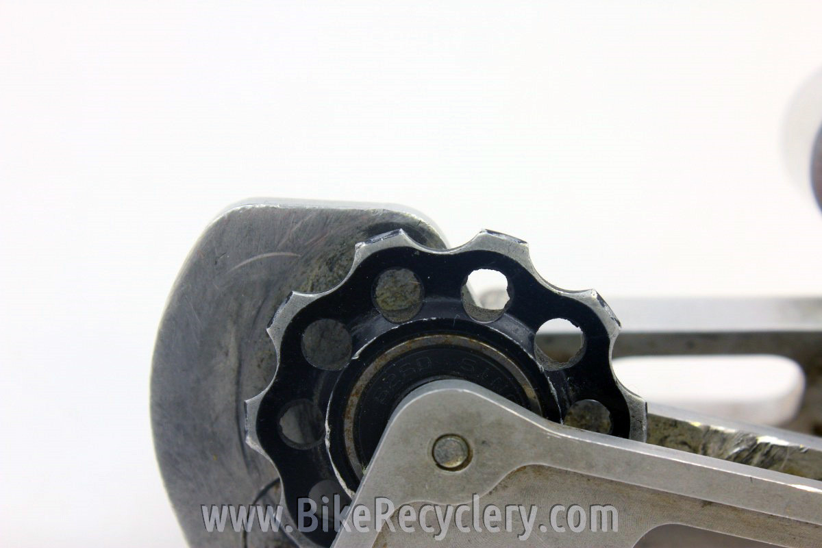 Prototype Maching Joe's Rear Derailleur: CNC 1990's, Silver SUPER RARE!