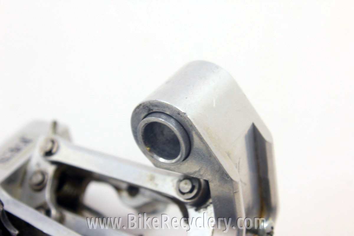 Prototype Maching Joe's Rear Derailleur: CNC 1990's, Silver SUPER RARE!