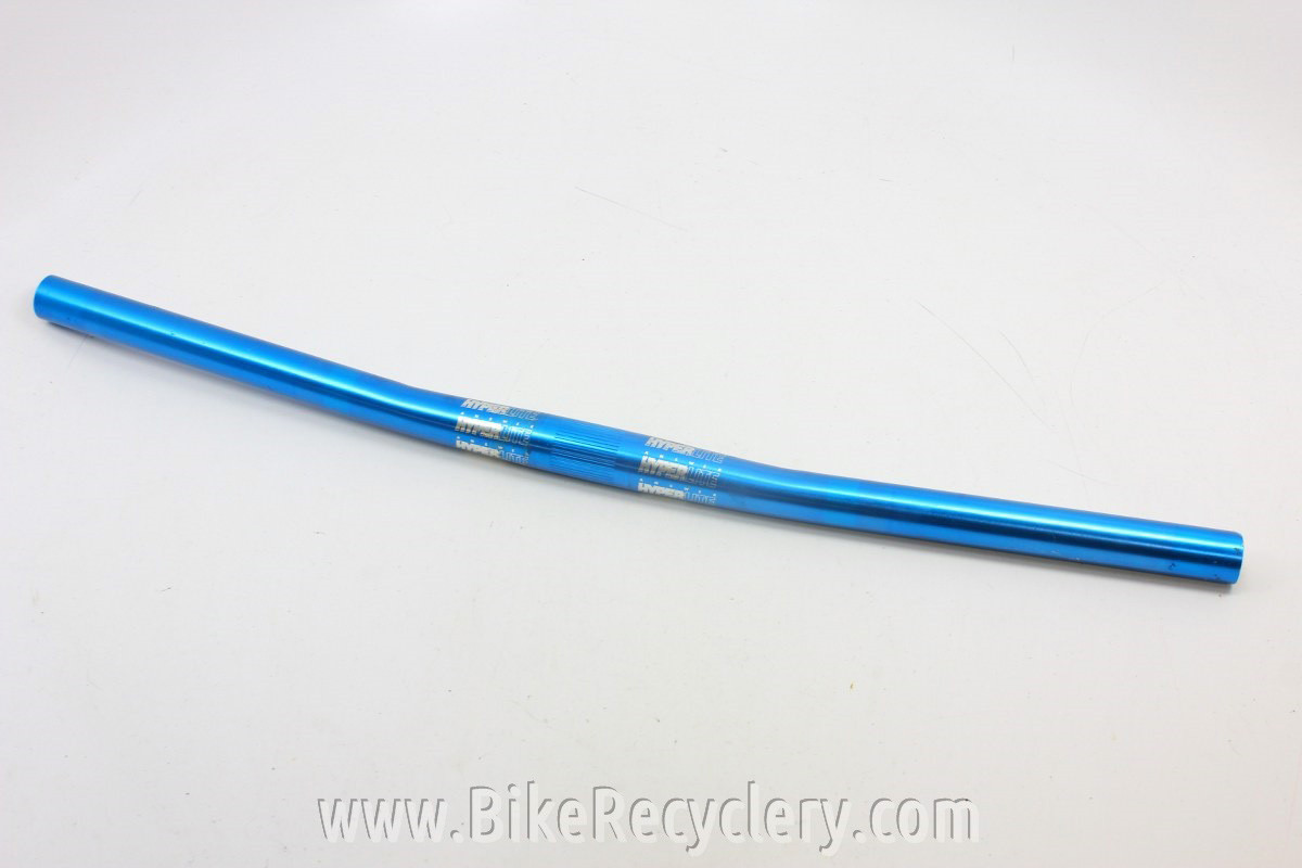 Answer Hyperlite Mountain Bike fFlat Handlebar: Blue Anodized