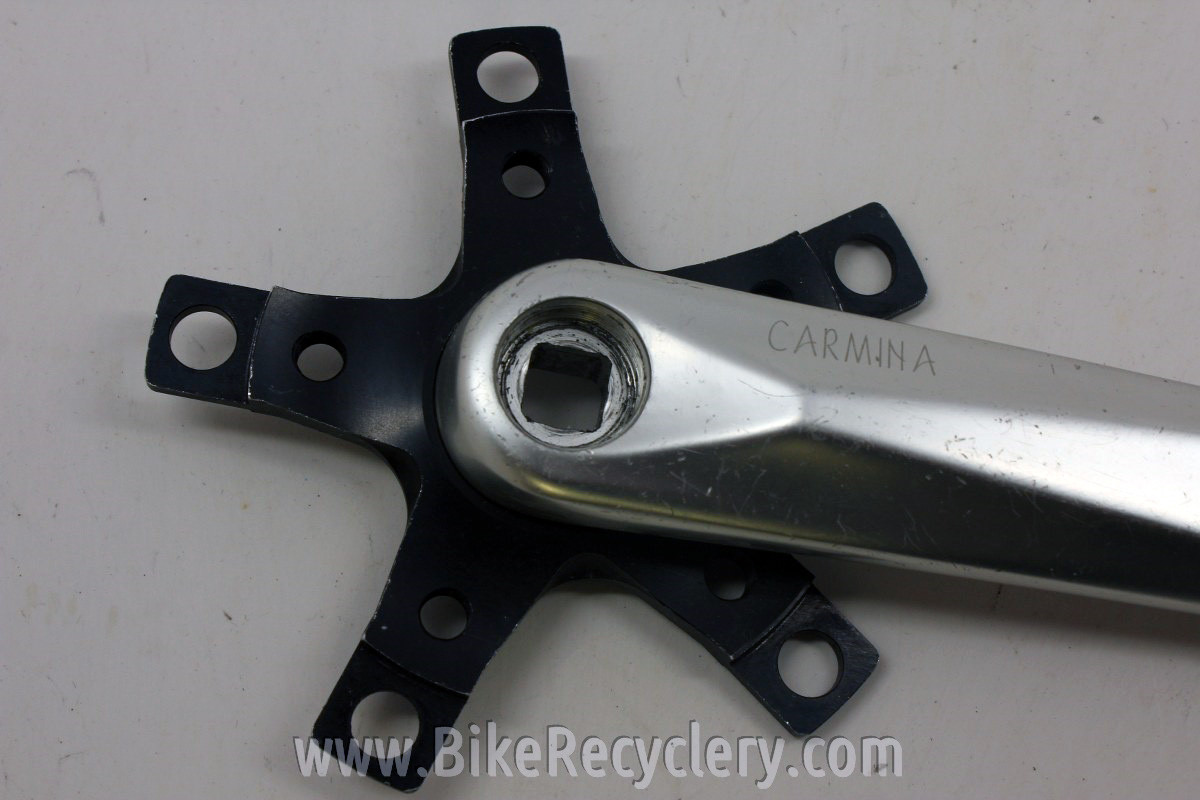 TA Carmina Triple Crank Arms: 180mm, 110/74mm Spider RARE - Bike