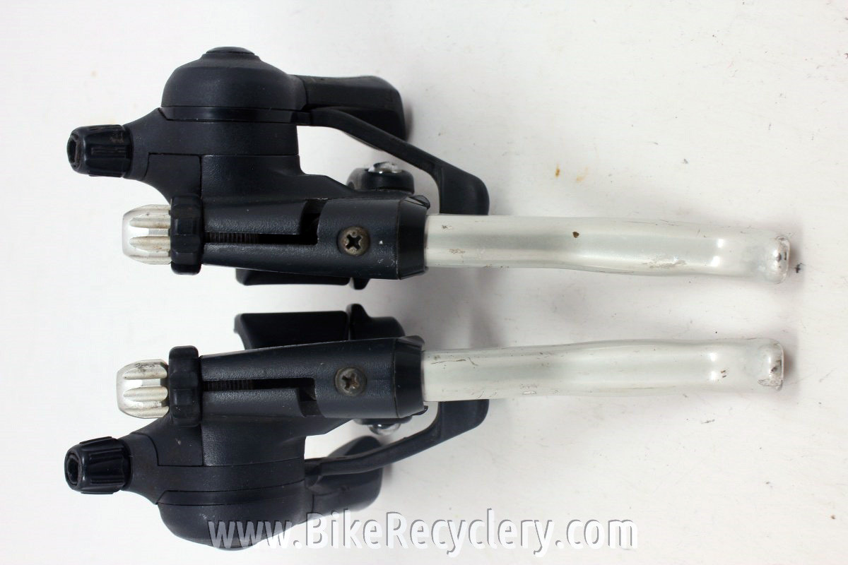 Levier De Vitesse Gauche Shimano XT ST-M737 Vintage Pour VTT - Occasion, état Fonctionnel
