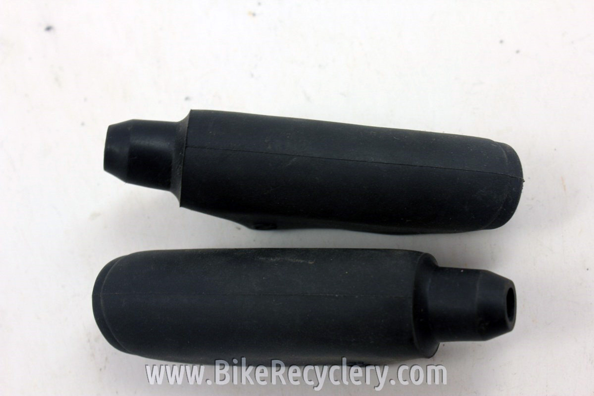 NOS Generic Brake Lever Rubber Dust Boots / Hoods, Labeled "L" (pair)