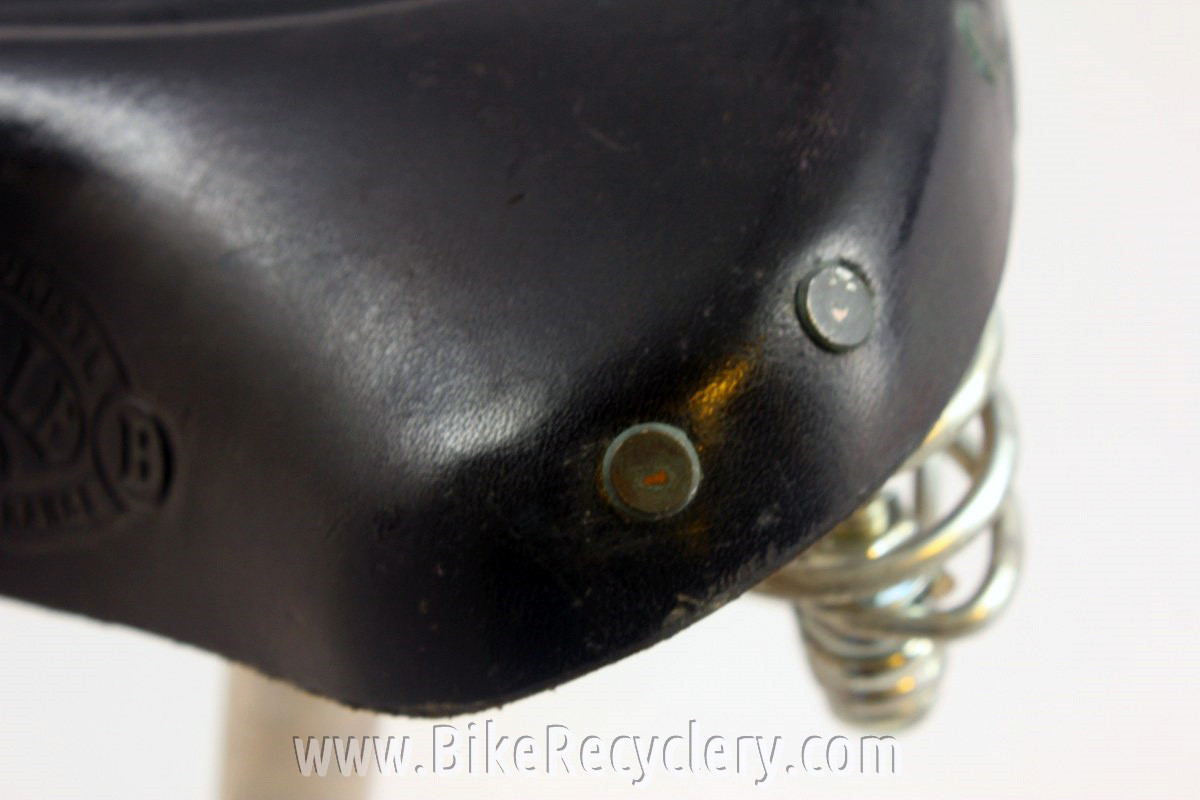 Vintage Ideale 75 CycloTourist Leather Bike Saddle Twin Rails