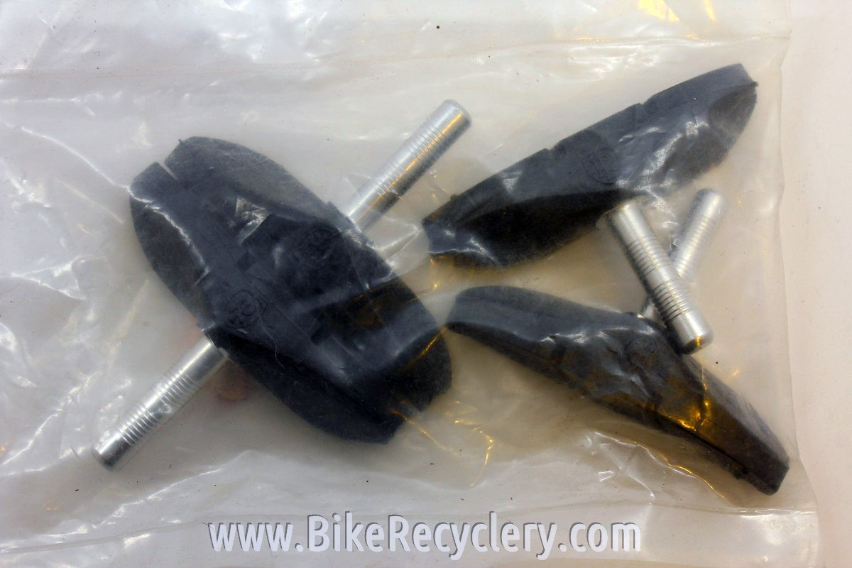 Coppia Pattini Freno Cantilever 40mm - Gomma Per Bici Da Corsa, MTB E Vintage - Foto 2