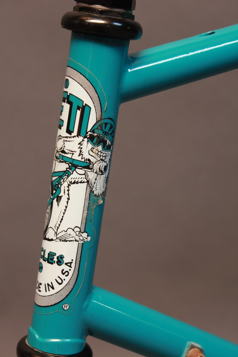 NOS PROTOTYPE/Custom Yeti Cycles Time Trial Frame & Fork 56cm 57cm ~1991 650c