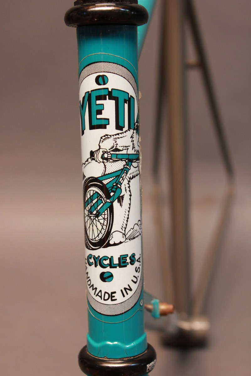 NOS PROTOTYPE/Custom Yeti Cycles Time Trial Frame & Fork 56cm 57cm ~1991 650c