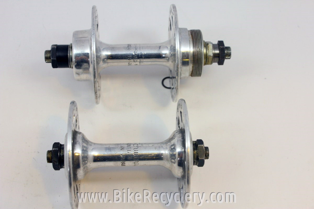Schwinn Approved High Flange Hubset: 36H, 126mm 1970's