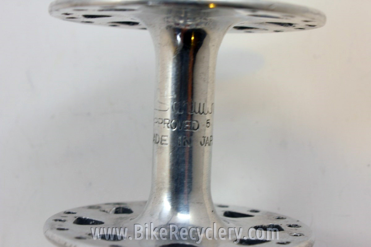 Schwinn Approved High Flange Hubset: 36H, 126mm 1970's