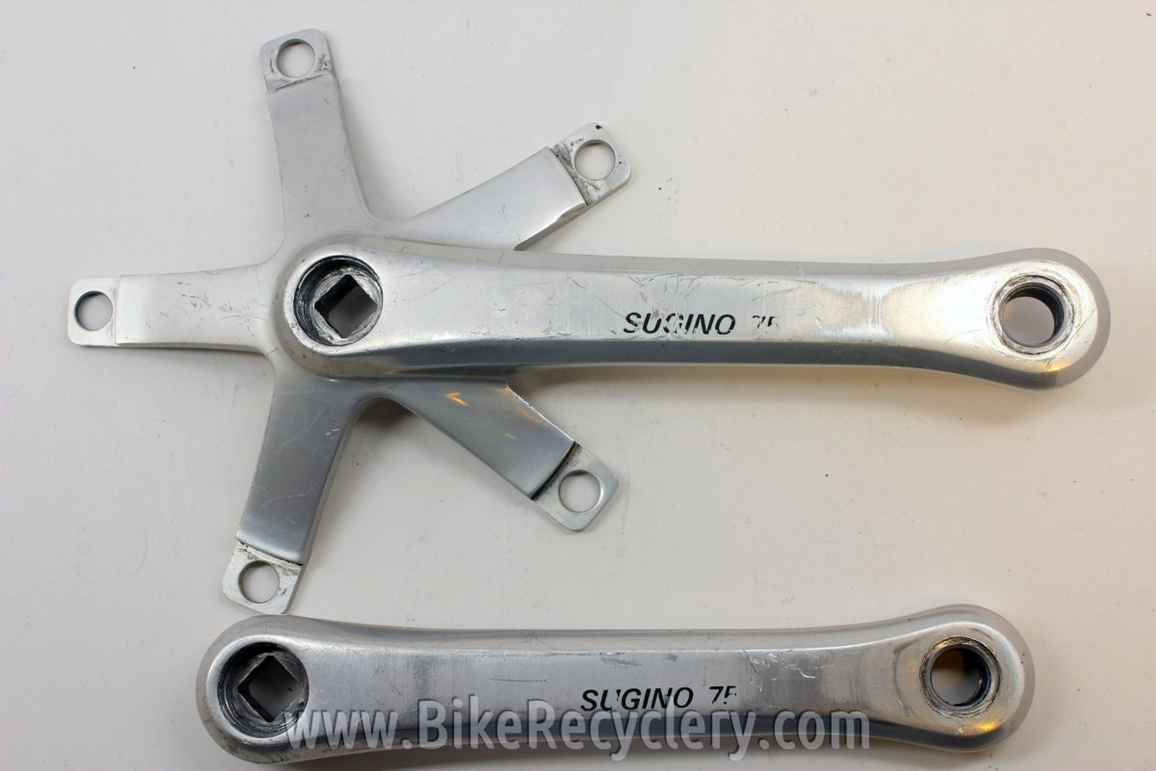 Vintage Sugino 75 NJS Pista / Track Crank Arms: 144mm, 165mm