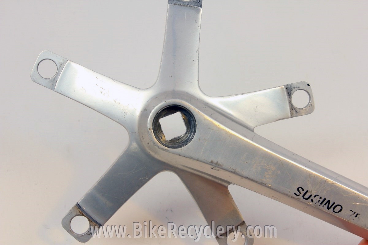 Vintage Sugino 75 NJS Pista / Track Crank Arms: 144mm, 165mm