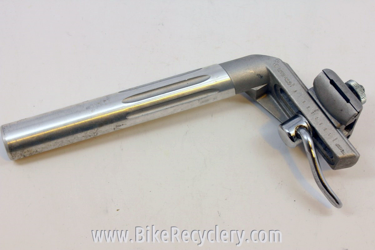 SR MTE100 SetbackAdjustable Seatpost Fluted, 1980's Vintage, 26.6mm