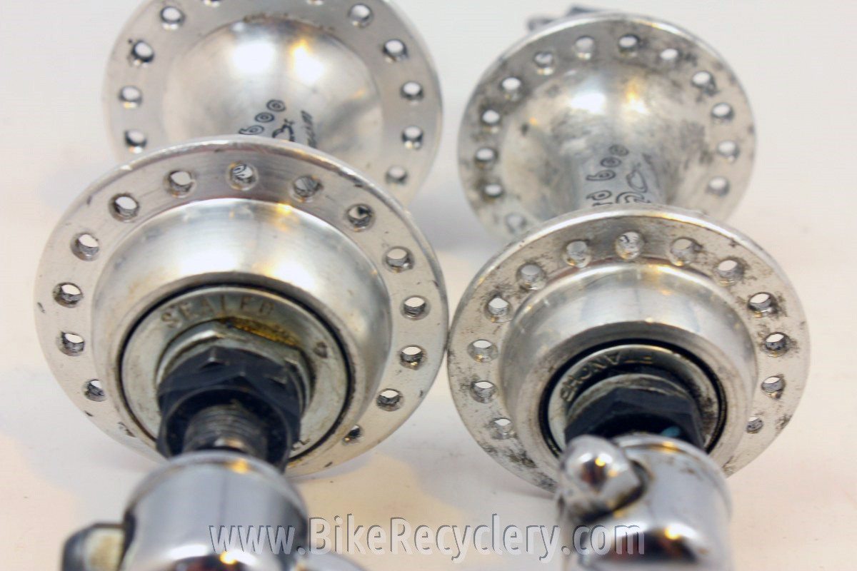 Maillard 600 Hubs & Skewers: Sealed Bearing, 36H, 126mm Low Flange