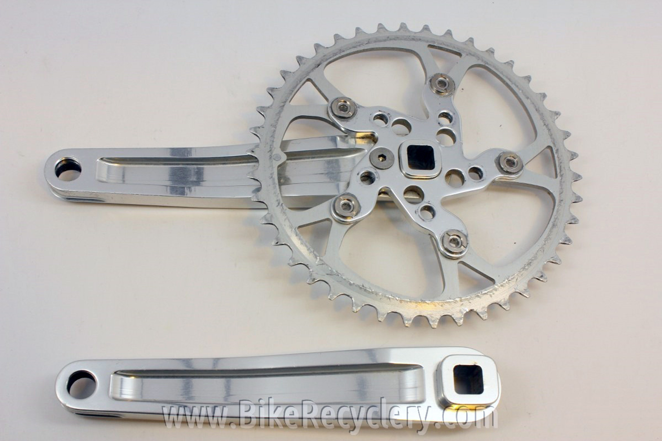 Vintage Kooka I-Beam Crankset: Silver 94/58mm, 175mm, 42T Near Mint - Bike  Recyclery