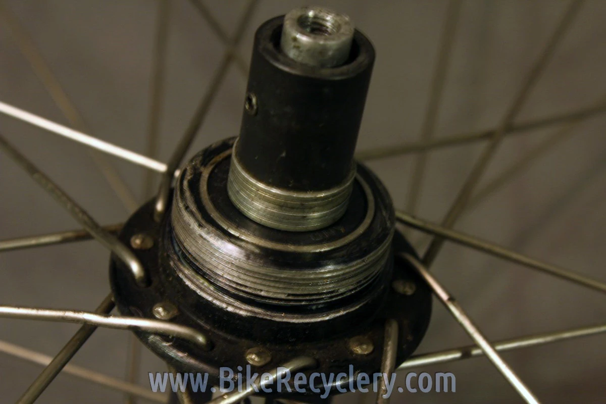 Vintage MTB Bullseye - Matrix Mt. Titan Wheelset: Black Hubs, Ano Grey ...