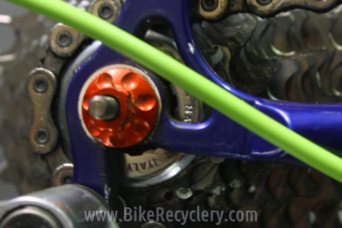 2007 Independent Fabrication Crown Jewel Road Bike: 56cm / 57cm, FULL Campagnolo Record 10sp, KCNC, King, Blue-Green-Yellow