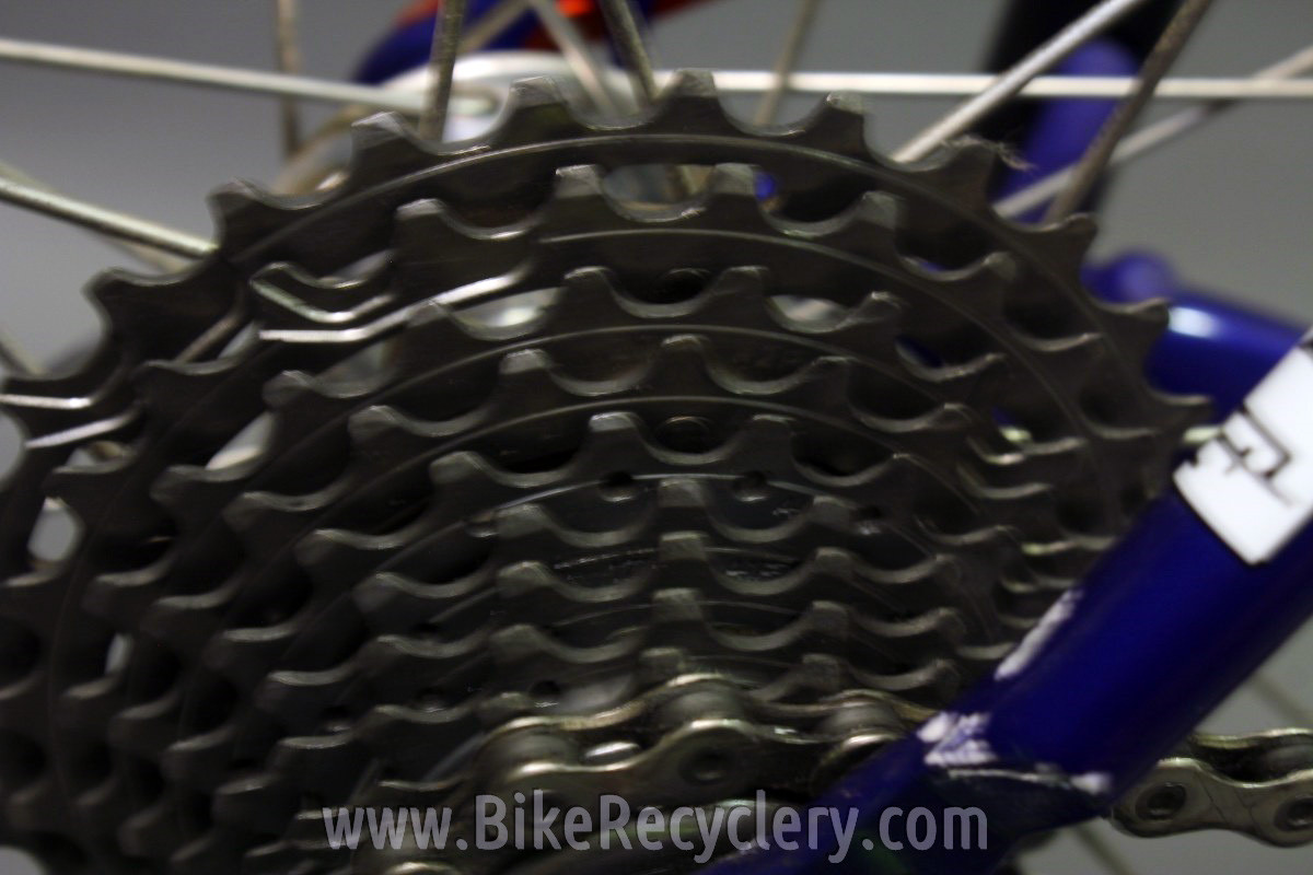 2007 Independent Fabrication Crown Jewel Road Bike: 56cm / 57cm, FULL Campagnolo Record 10sp, KCNC, King, Blue-Green-Yellow