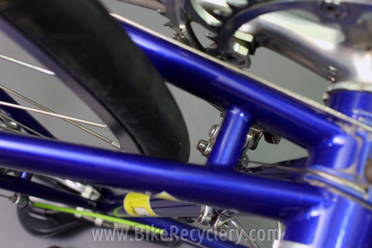 2007 Independent Fabrication Crown Jewel Road Bike: 56cm / 57cm, FULL Campagnolo Record 10sp, KCNC, King, Blue-Green-Yellow