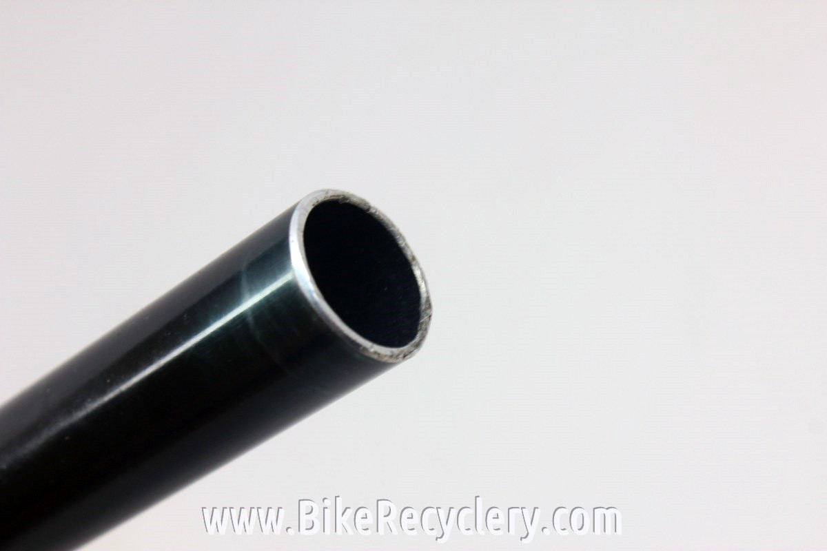 Azonic Double Wall Black Anodized MTB Riser Handlebar: 25.4mm
