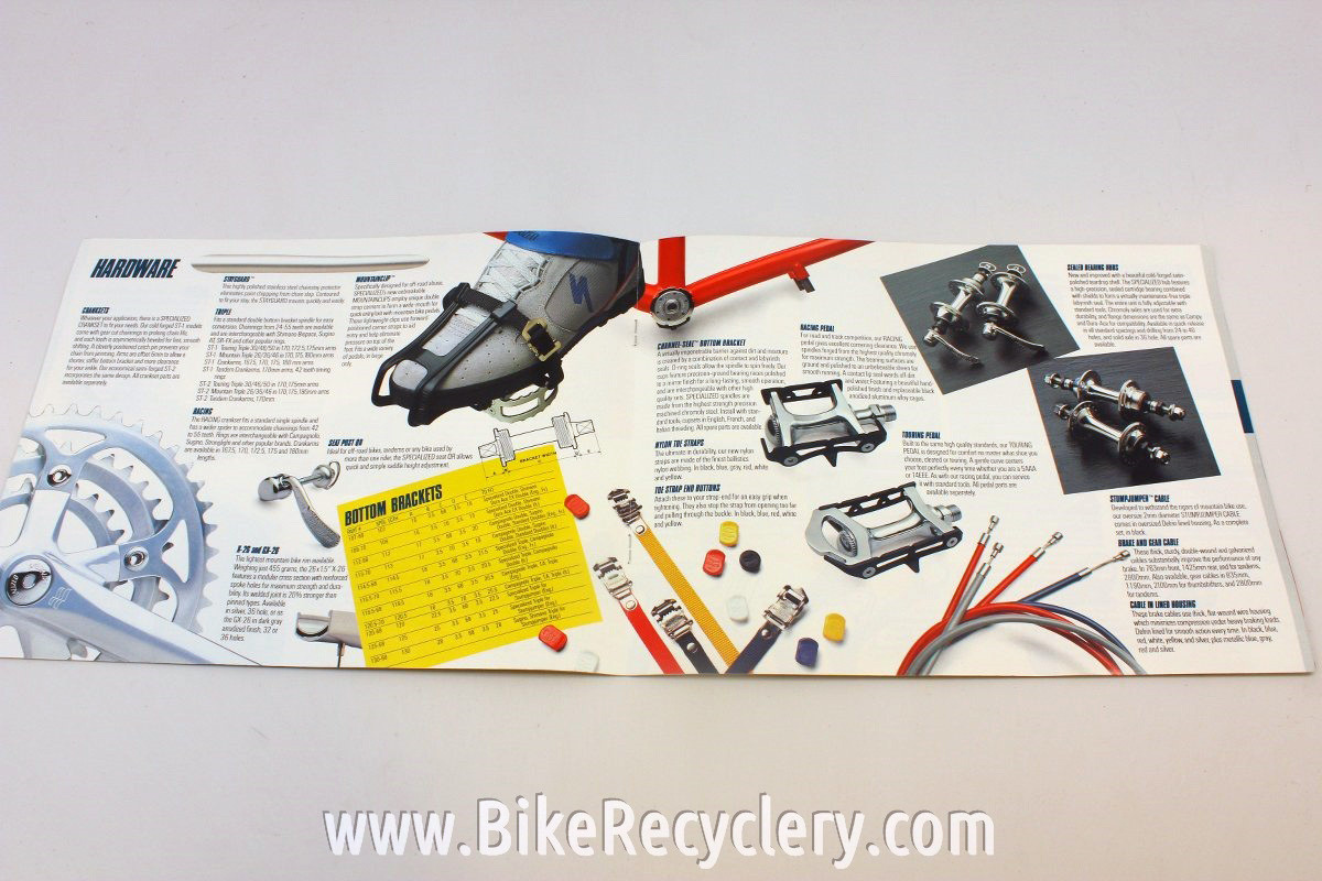 1987 Specialized Parts & Accessories Catalog Ground Control Tires