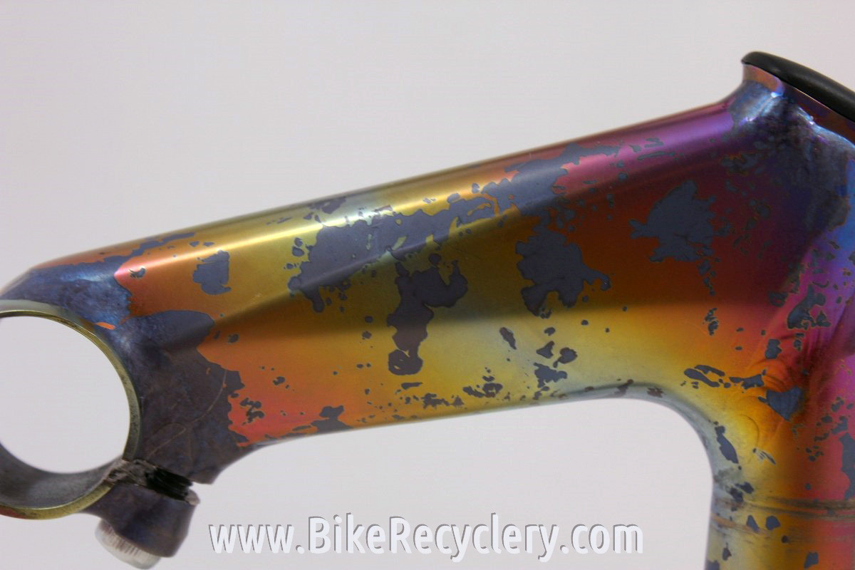 Cinelli Grammo Art Titanium Quill Stem: 110mm x 26.4mm, Colored