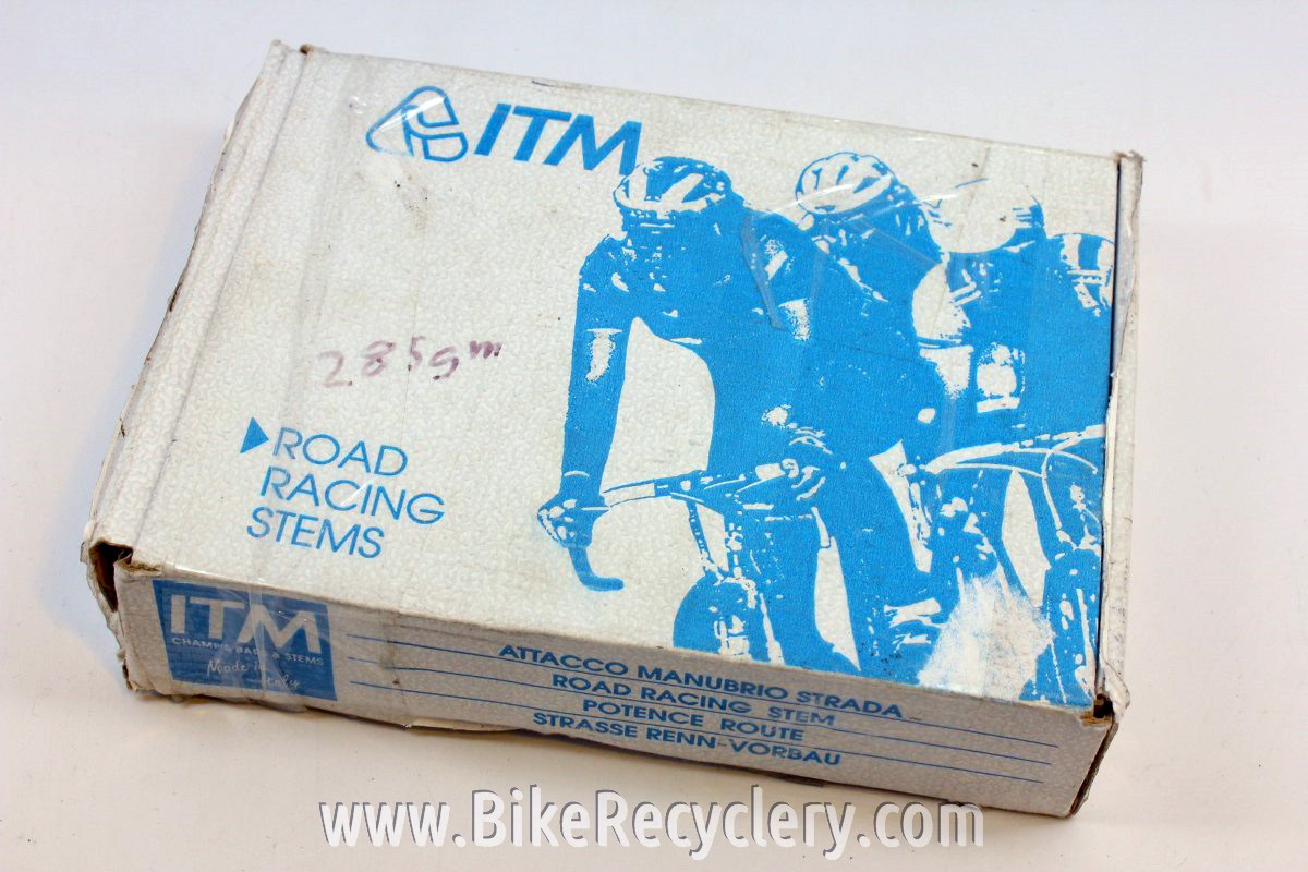 Potence Vélo ITM 400 Racing - 76°, 100 Mm, 22,2 Mm, Argent, NOS