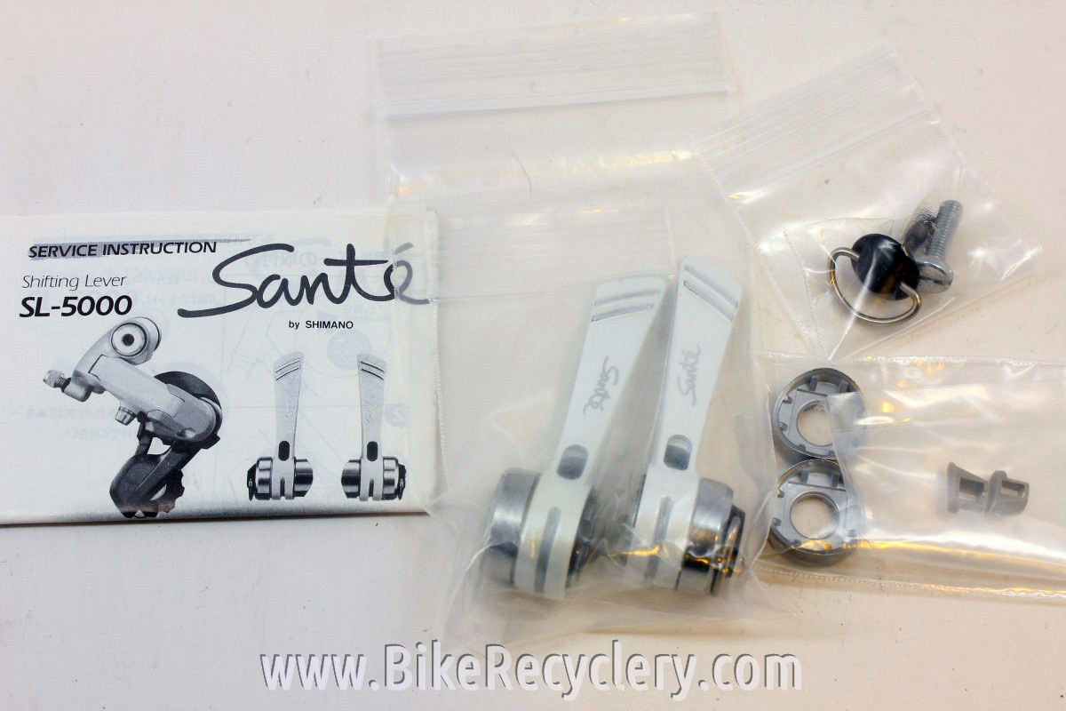 NOS Shimano Sante Downtube Shifters 7 Speed, SL5000 Bike Recyclery