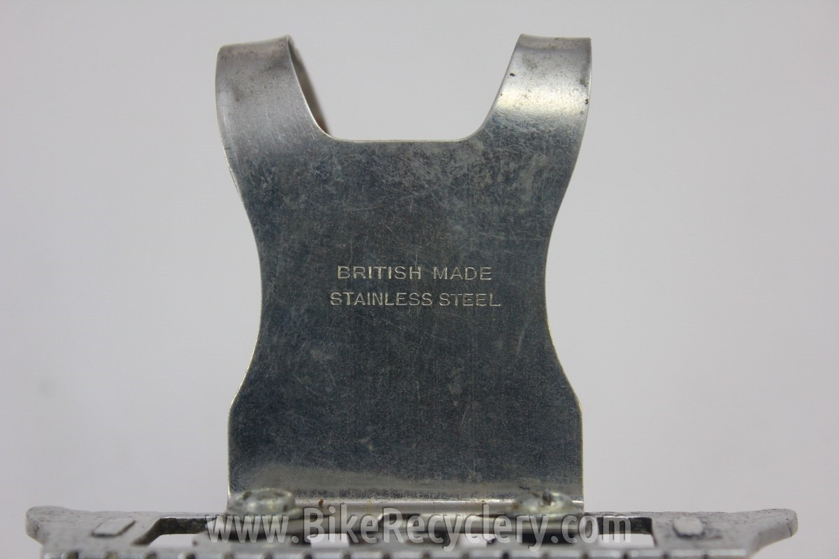 Hobbs of Barbican Lytaloy Pedals & GB Professional Toe Clips: 1940's English Fancy and RARE