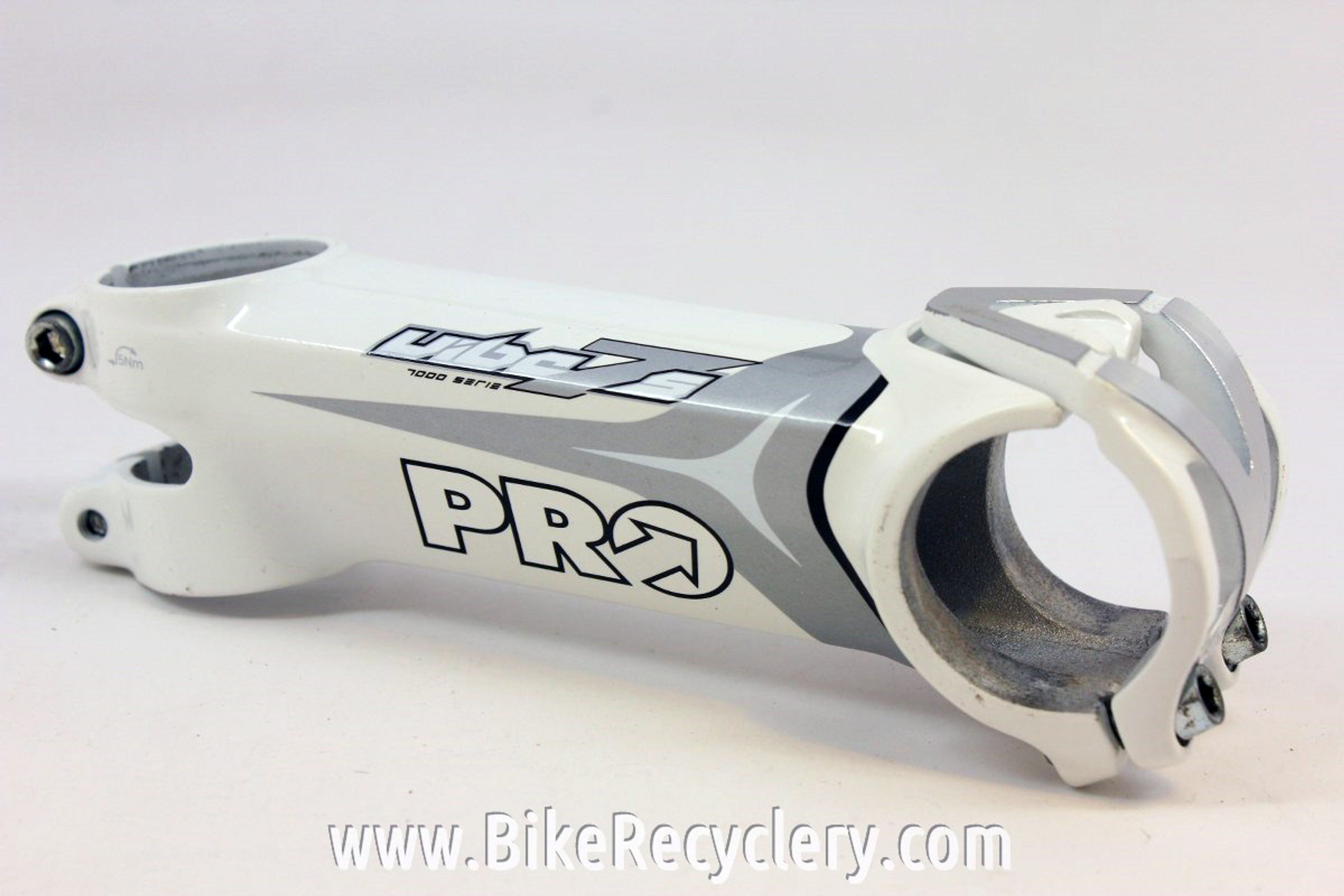 New (Take Off) Pro Vibe 7s 7000 Series Threadless Stem: Alloy White 110mm x  31.6mm 10 Degree