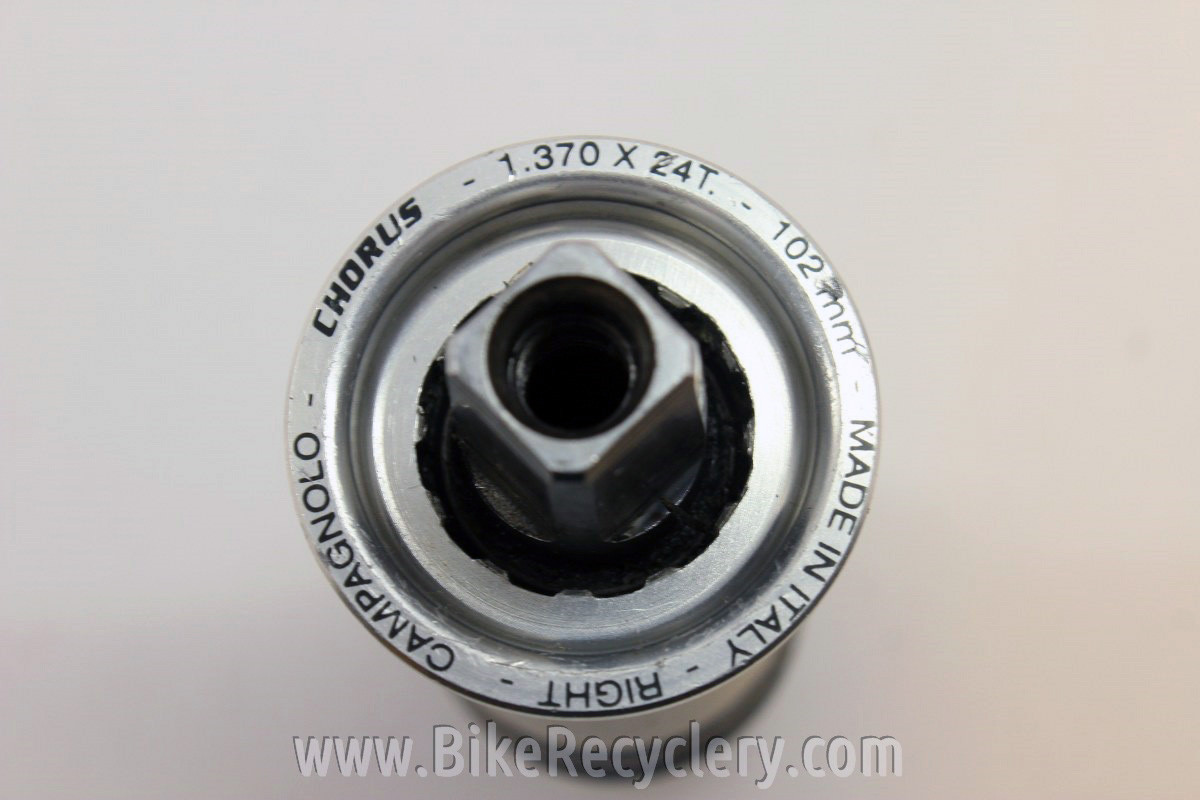 Campagnolo Chorus Square Taper Bottom Bracket: 102mm x 68mm