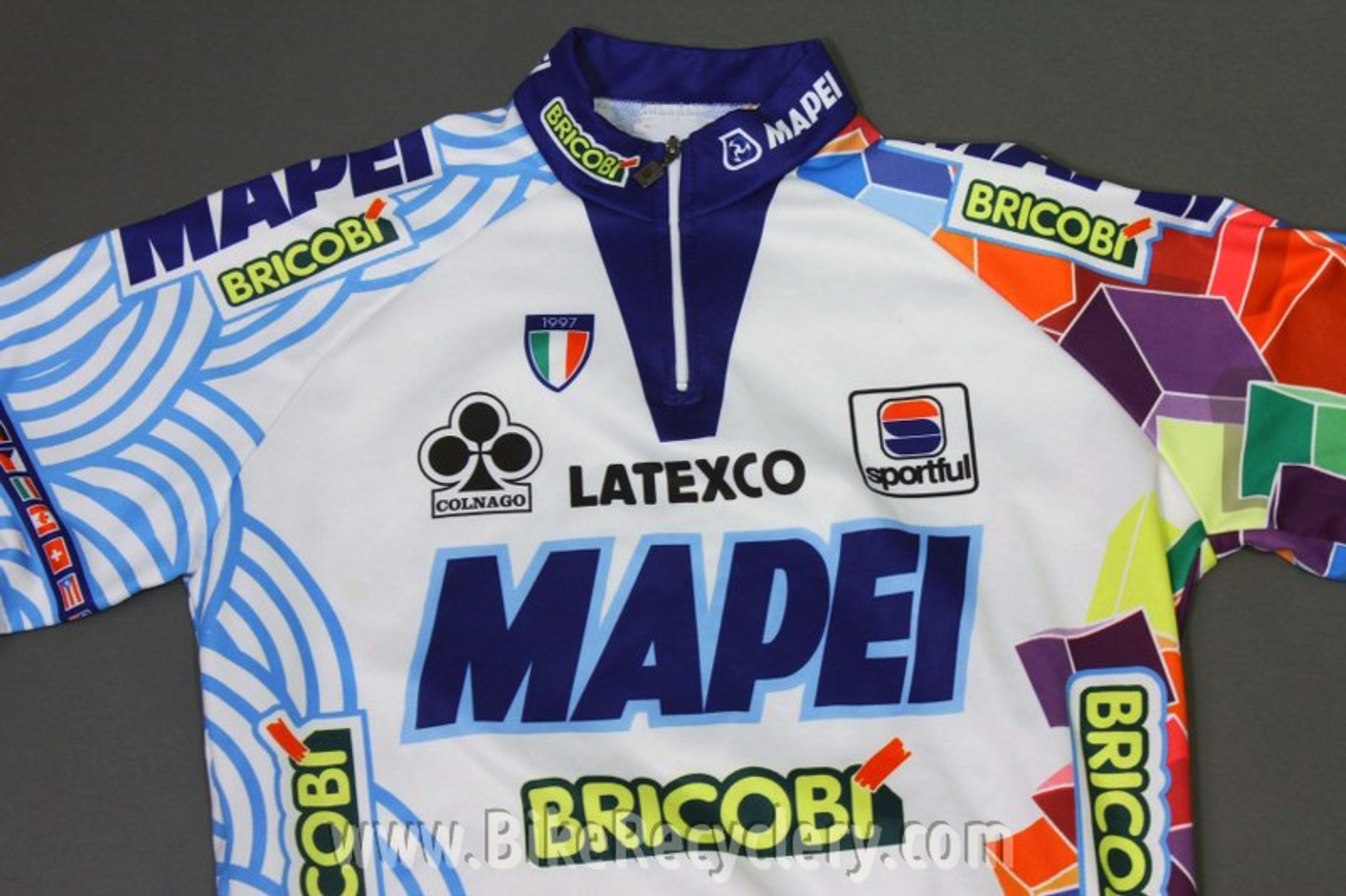 Team Mapei Colnago Retro Cycling Jersey – Outdoor Good Store