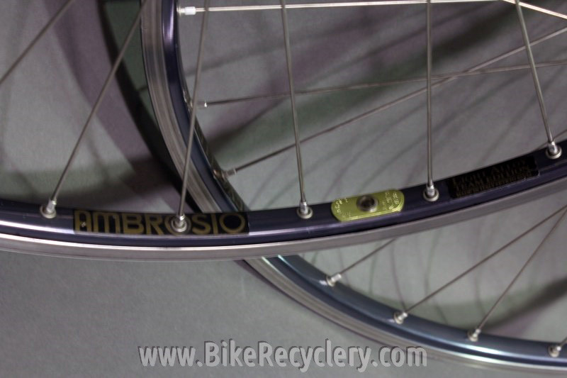Roues Campagnolo Athena Ambrosio Excellence – Pour Pneus Clincher, 8 Vitesses – État Occasion Très Propre