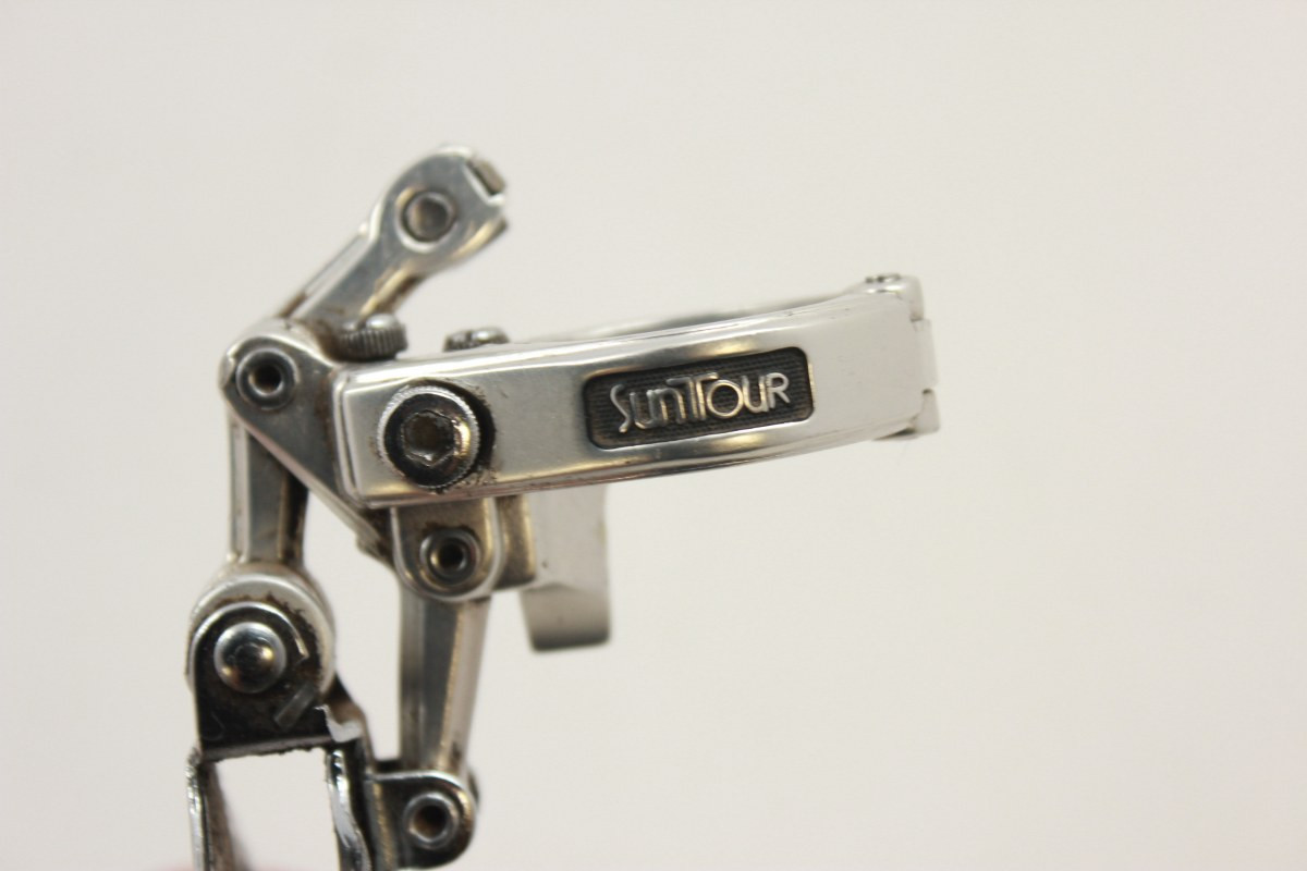 Suntour Cyclone MK-1 Front Derailleur: 28.6, FD-1300 - Bike Recyclery