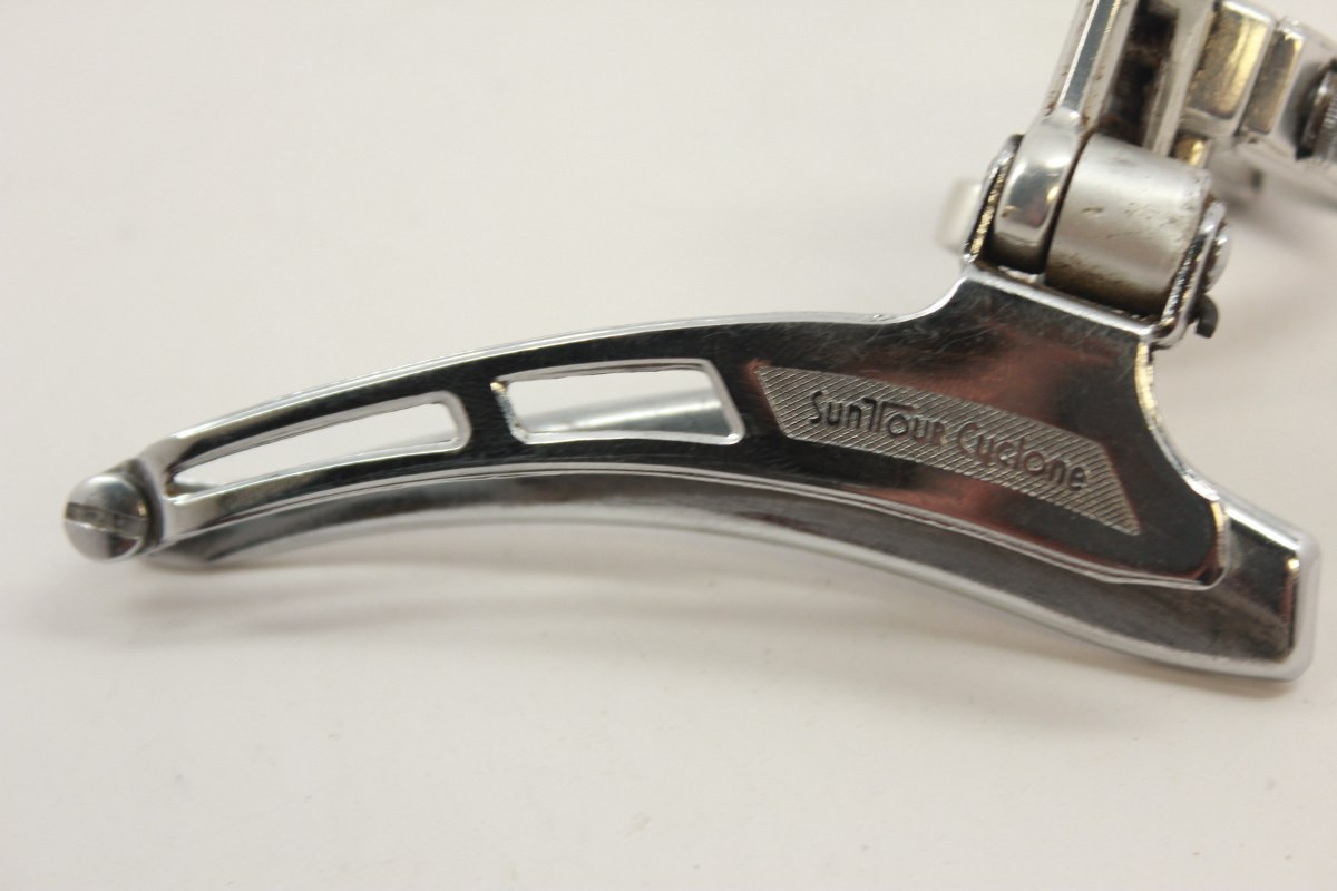 Suntour Cyclone MK-1 Front Derailleur: 28.6, FD-1300 - Bike Recyclery